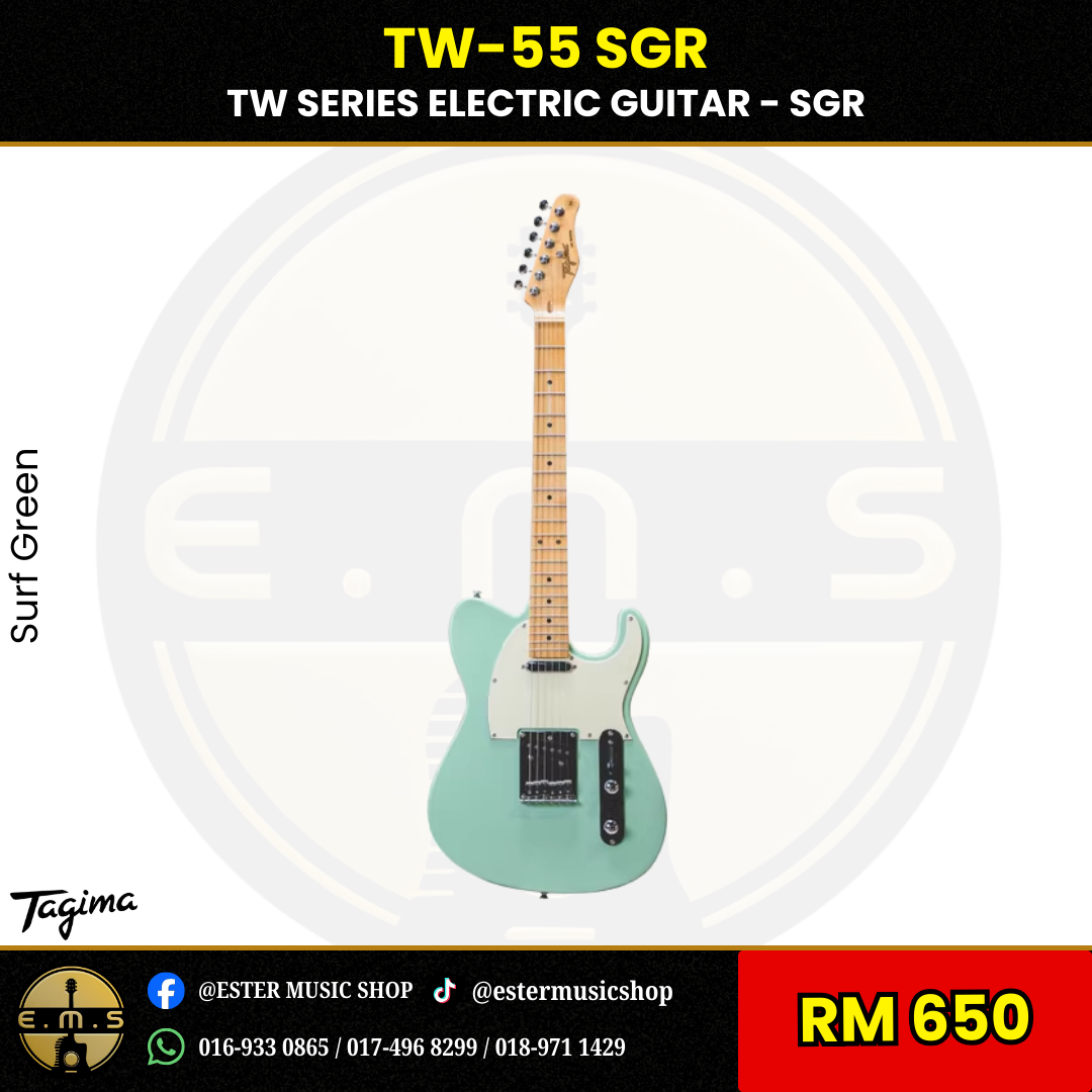 Tagima TW-55 Series Electric Guitar (TW55) | Ester Music Shop