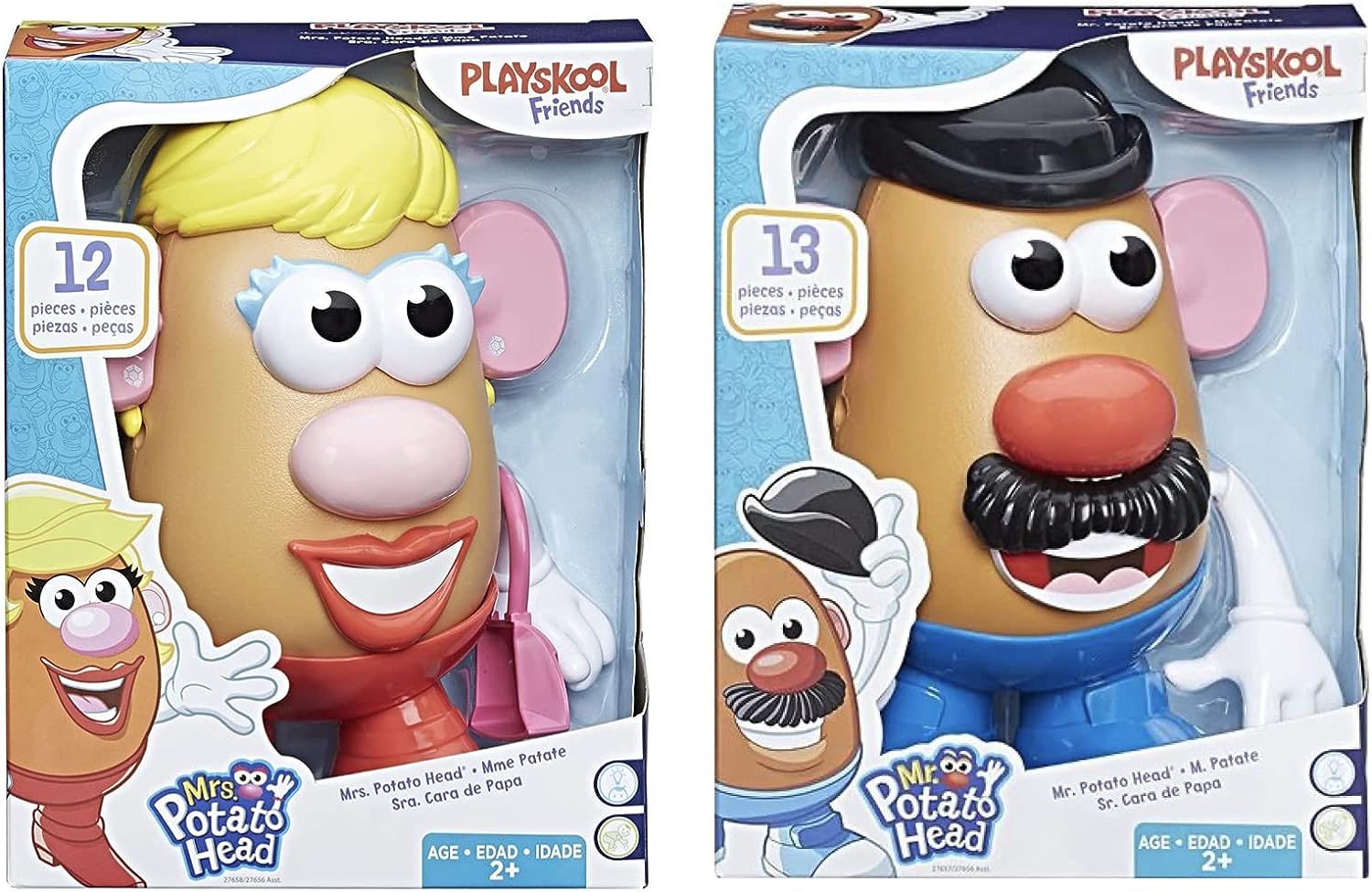 その他 Mr. Potato Head & Mrs. Potato Head Playskool Mr Potato Head & Mrs Potato Head Hasbro Kids Toy | ETIN