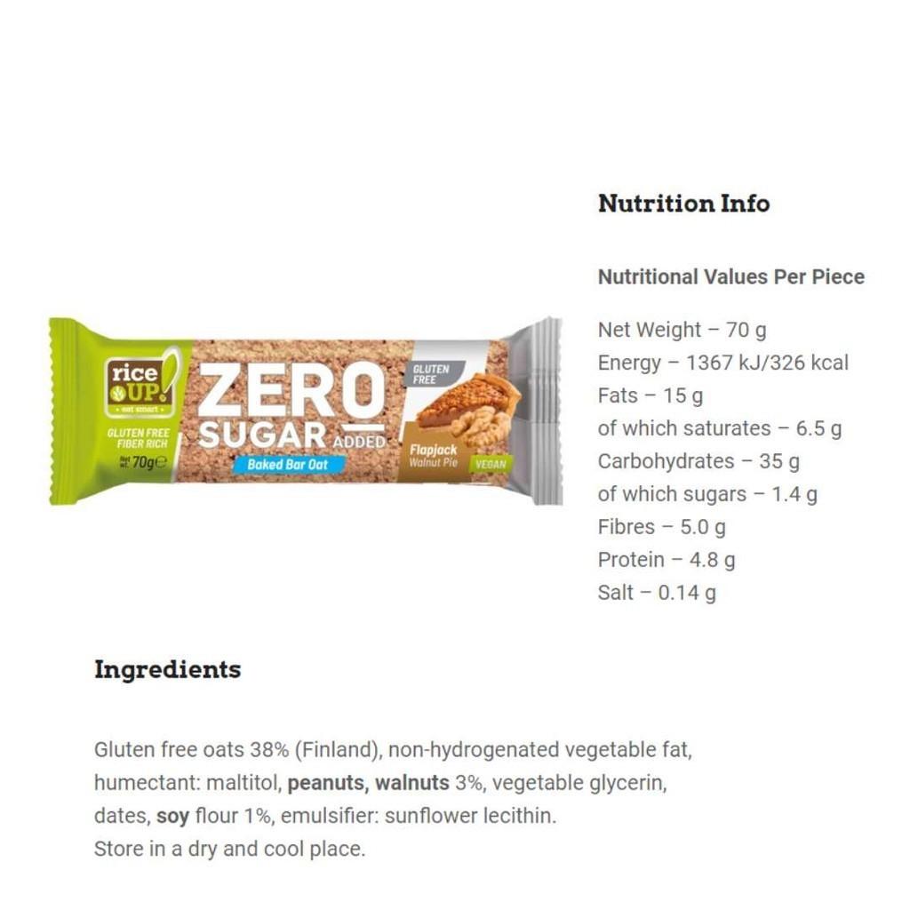 Doves Farm Gluten Free Chocolate Chip Flapjack Bar 35g (Pack Of 9