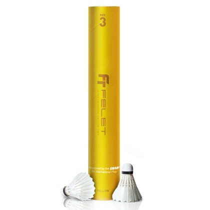 Yellow Felet Racket FELET NO.3 YELLOW | FELET INTERNATIONAL | Heading To The Top