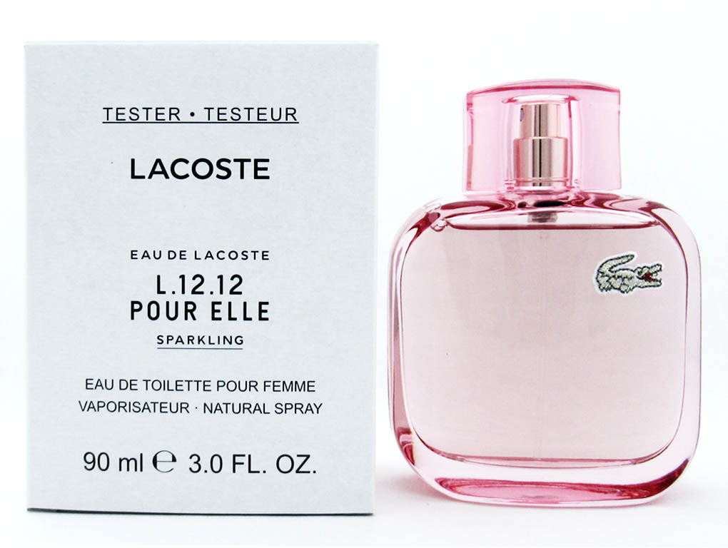 Lacoste Eau de Pour Elle Sparkling EDT 90ML Tester