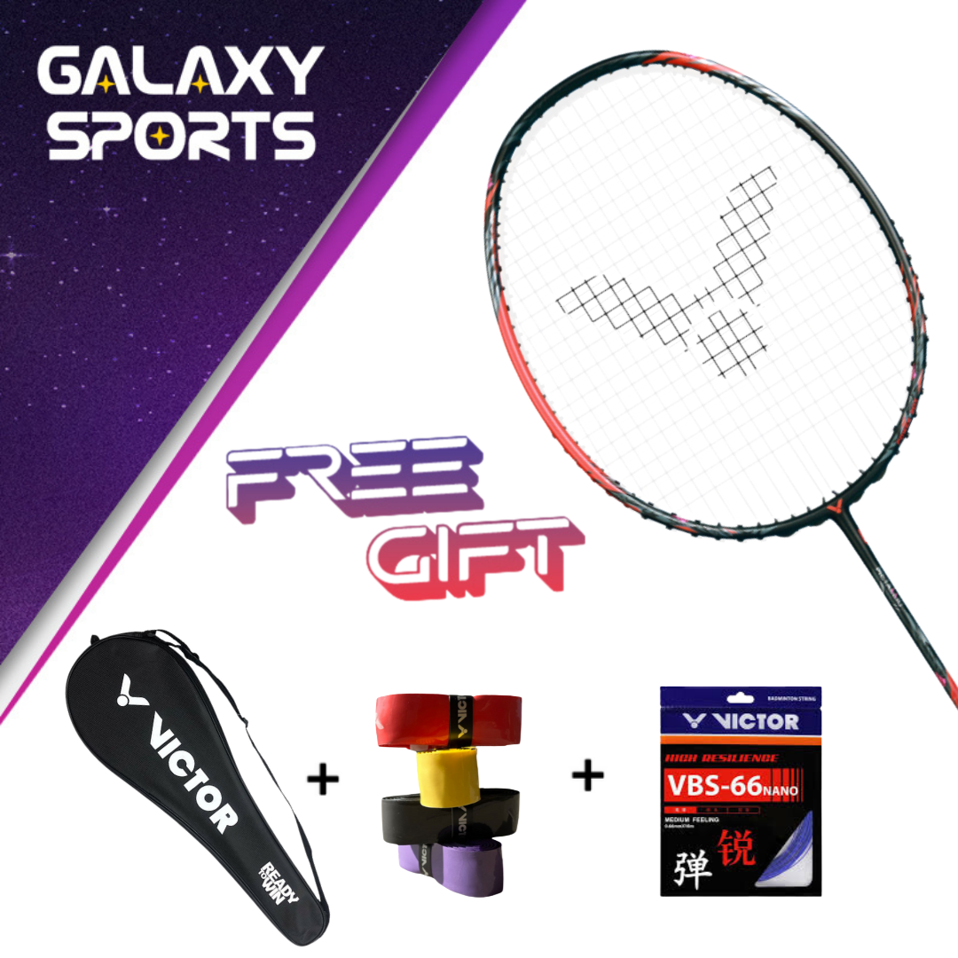 VICTOR AURASPEED 90K METALLIC Badminton Racket ARS-90K.M