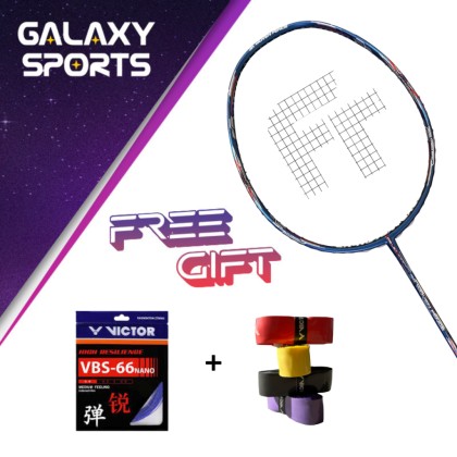 Webbed Rackets Felet 3K Woven Fence Badminton Racket | Galaxy Sports