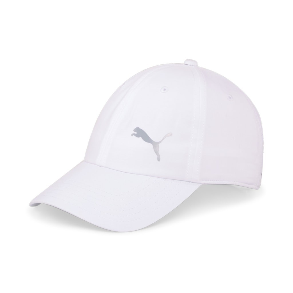 Puma Poly Cotton Cap White Unisex Running Baseball Cap