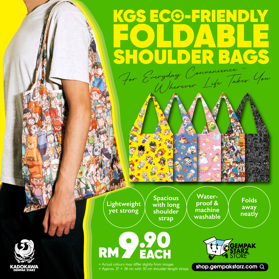 Foldable Storage Bag | Gempak Starz Store