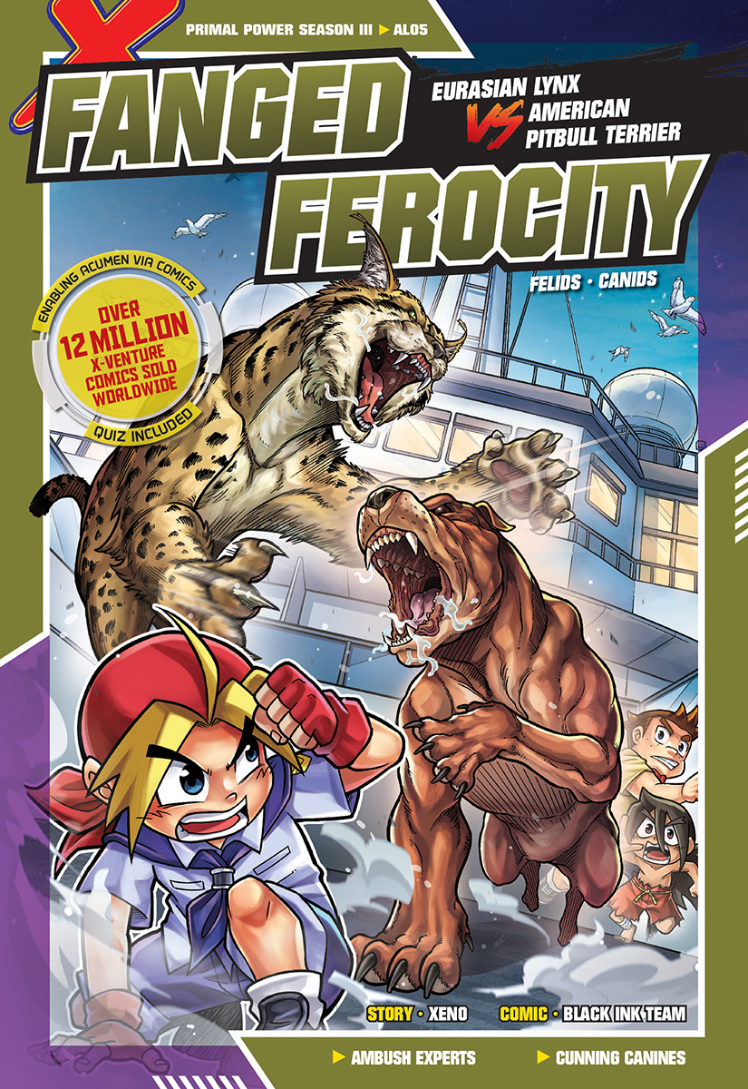 X-VENTURE Primal Power III 05: Fanged Ferocity: Eurasian Lynx VS