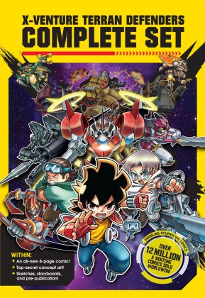 X-VENTURE Terran Defenders: Complete Set | Gempak Starz Store