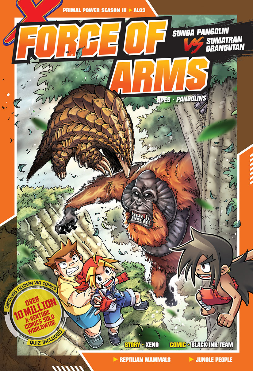 X-VENTURE Primal Power III 03: Force of Arms: Sunda Pangolin VS