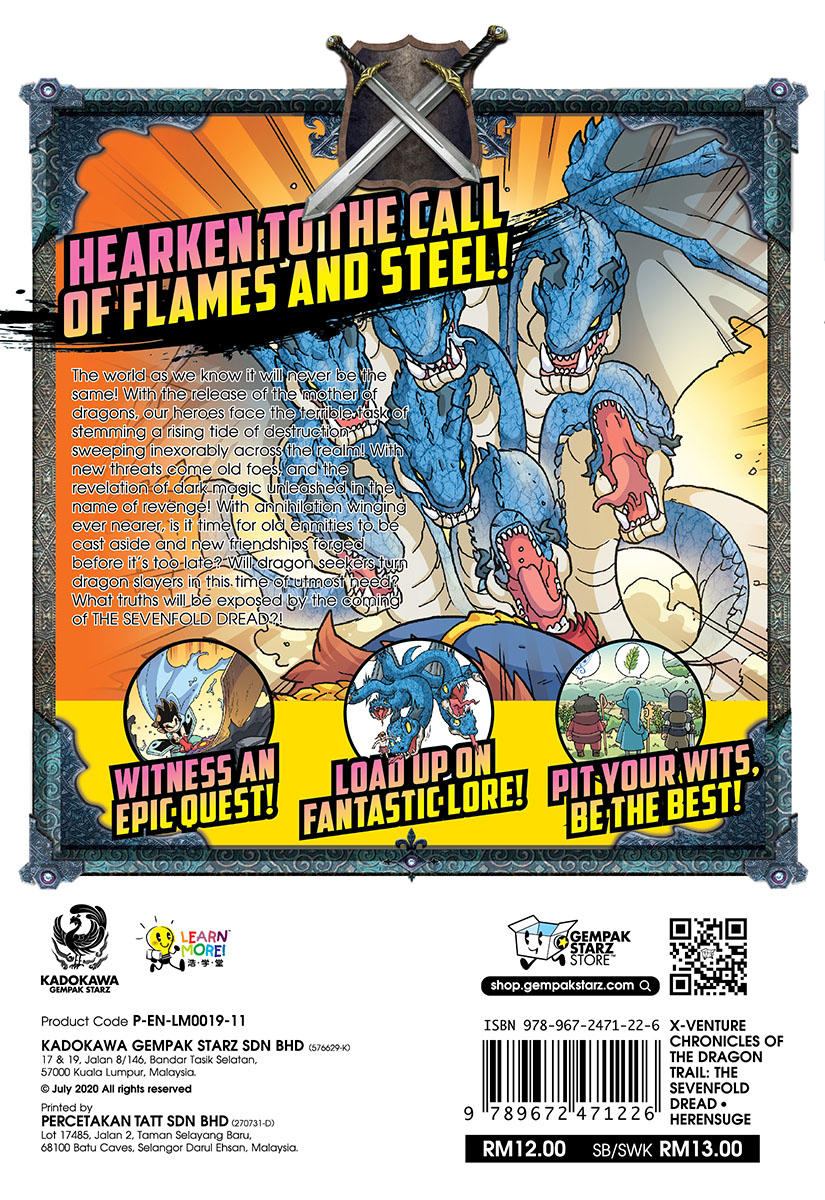 X-VENTURE Chronicles of the Dragon Trail 11: The Sevenfold Dread