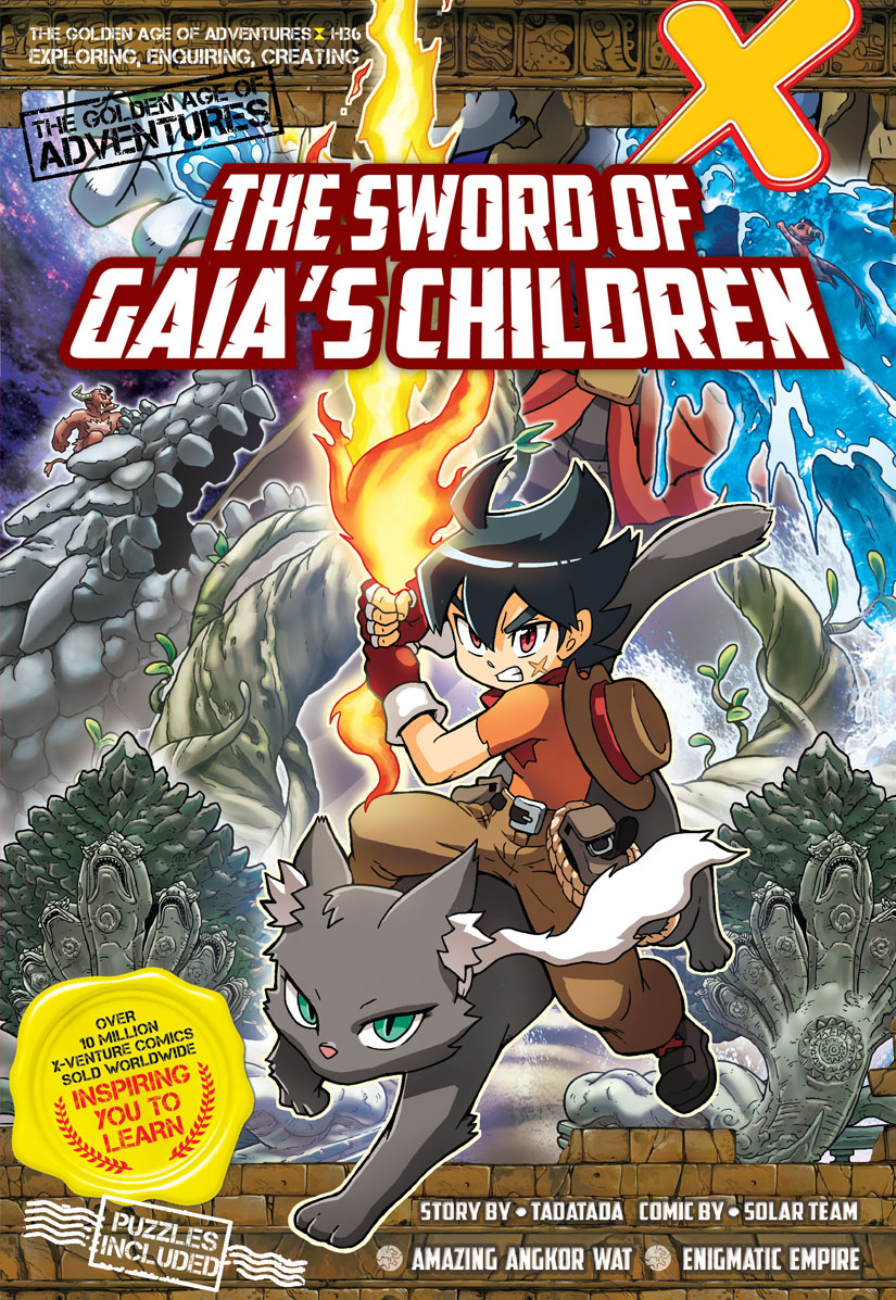 X-VENTURE The Golden Age Of Adventures 36: The Sword of Gaia's