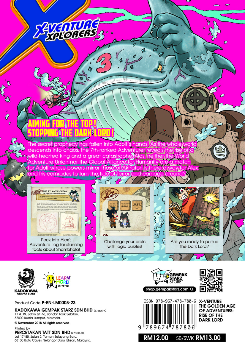 X-VENTURE The Golden Age of Adventures 23: Rise of the Dark Lord