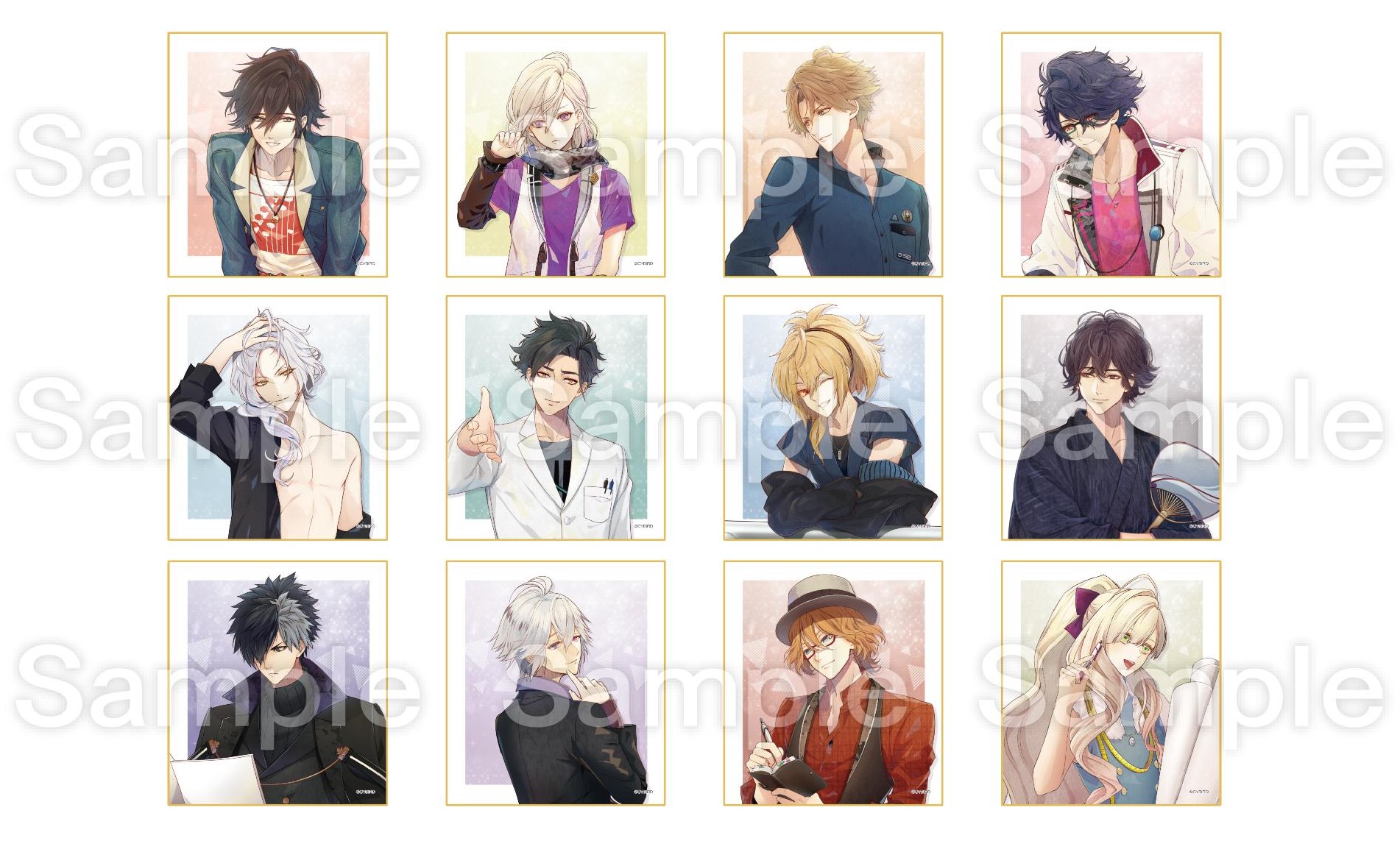 IKEMEN LIVE; ILLUSTRATION CARD SHIKISHI (BLIND PACK) | Gempak