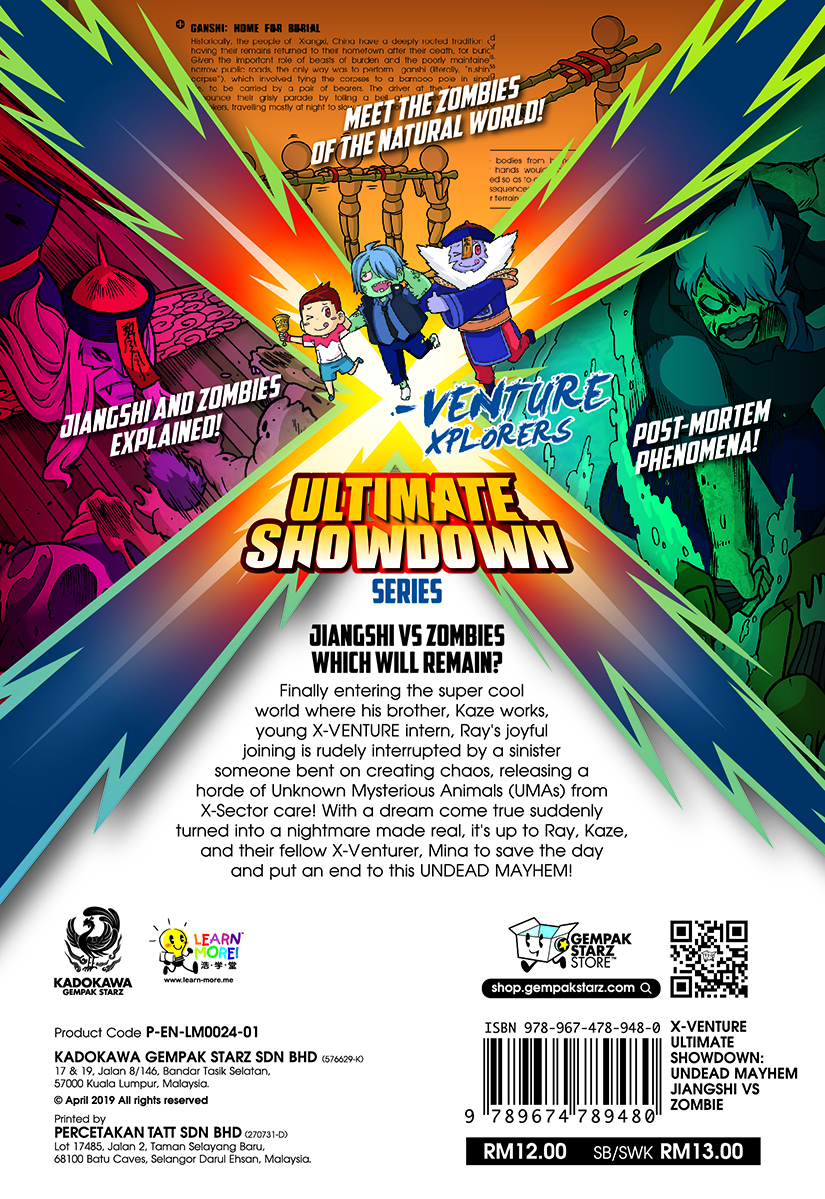 X-VENTURE Ultimate Showdown 01: Undead Mayhem Jiangshi VS Zombie