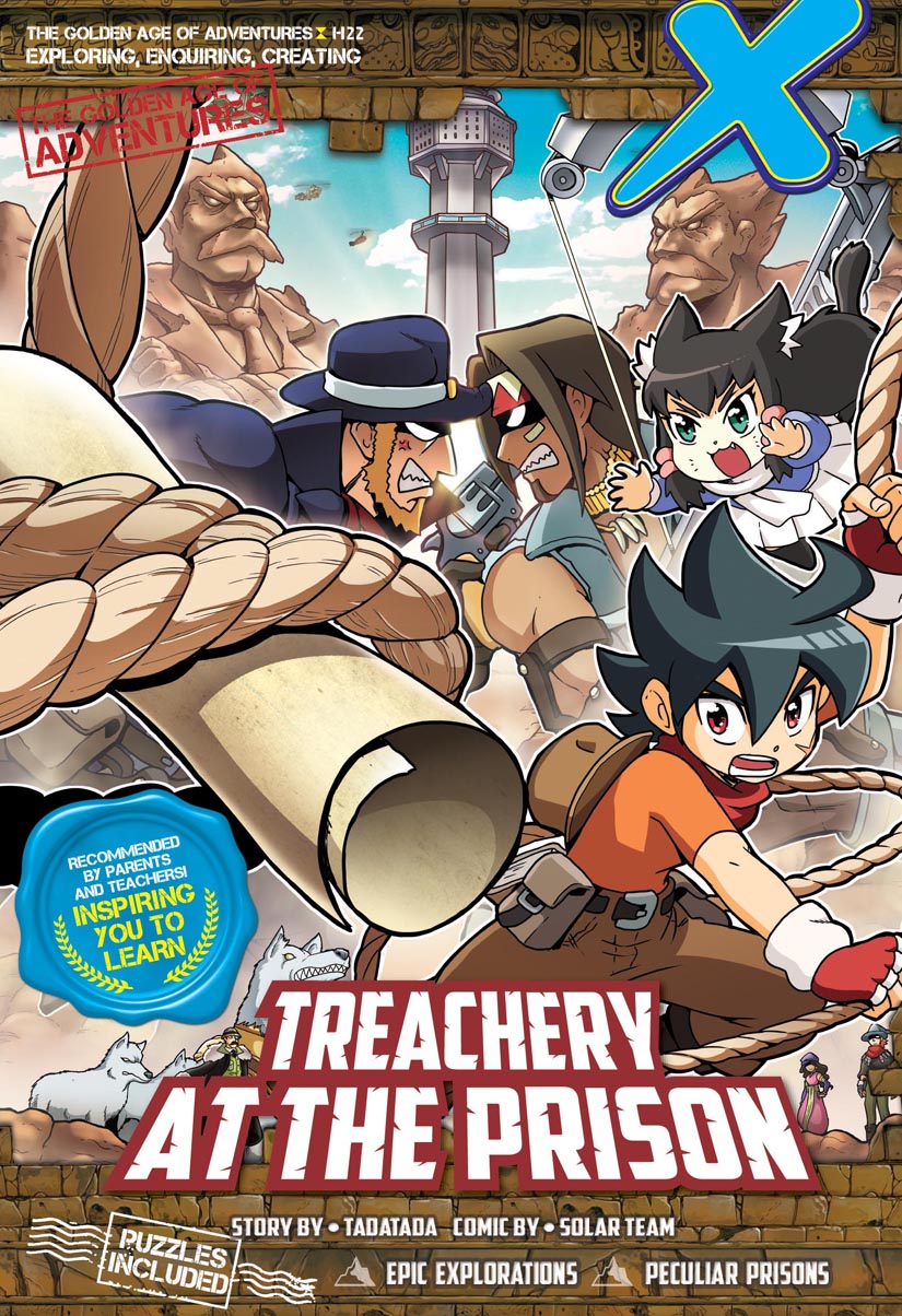 X-VENTURE THE GOLDEN AGE OF ADVENTURES 22: TREACHERY AT THE PRISON