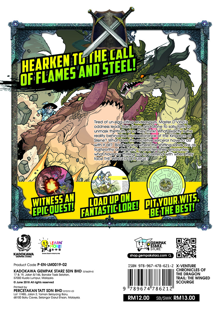 X-VENTURE Chronicles Of The Dragon Trail 02: The Winged Scourge
