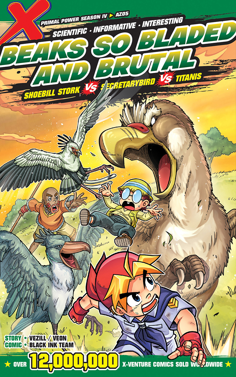 X-VENTURE Primal Power IV 05: Beaks So Bladed And Brutal: Shoebill