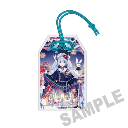 Snow Miku x Hirohako Charm-shaped Acrylic Tag Hirohako 25-26 - Art