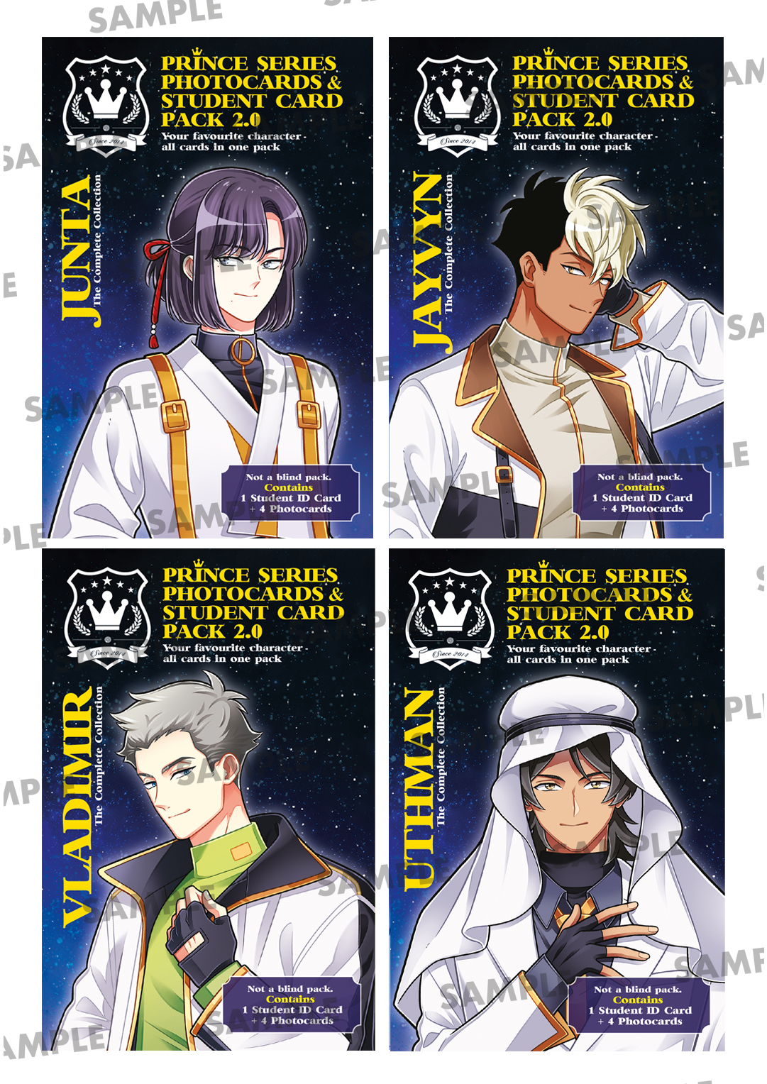 haruto cafe prince トレカ Prince Series Photocards & Student Card Pack 2.0 | Gempak Starz Store