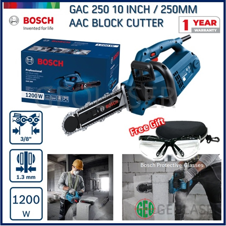 GEOLASER | BOSCH GAC 250 Professional AAC Block Cutter 06012B60L0
