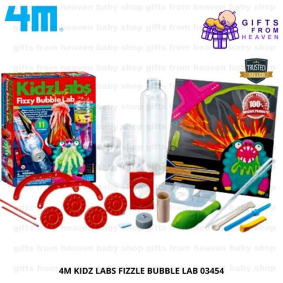 4M KIDZ LABS FIZZLE BUBBLE LAB 03454
