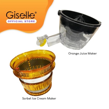 Giselle Orange Juice Maker Sorbet Ice Cream Maker Only