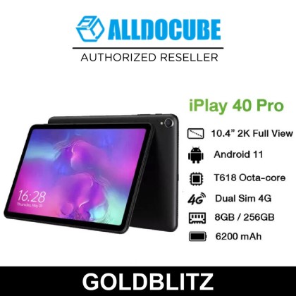 Alldocube iplay 40 pro 4GB+256GB 10.4 inch 4G LTE Call 2K Tablet