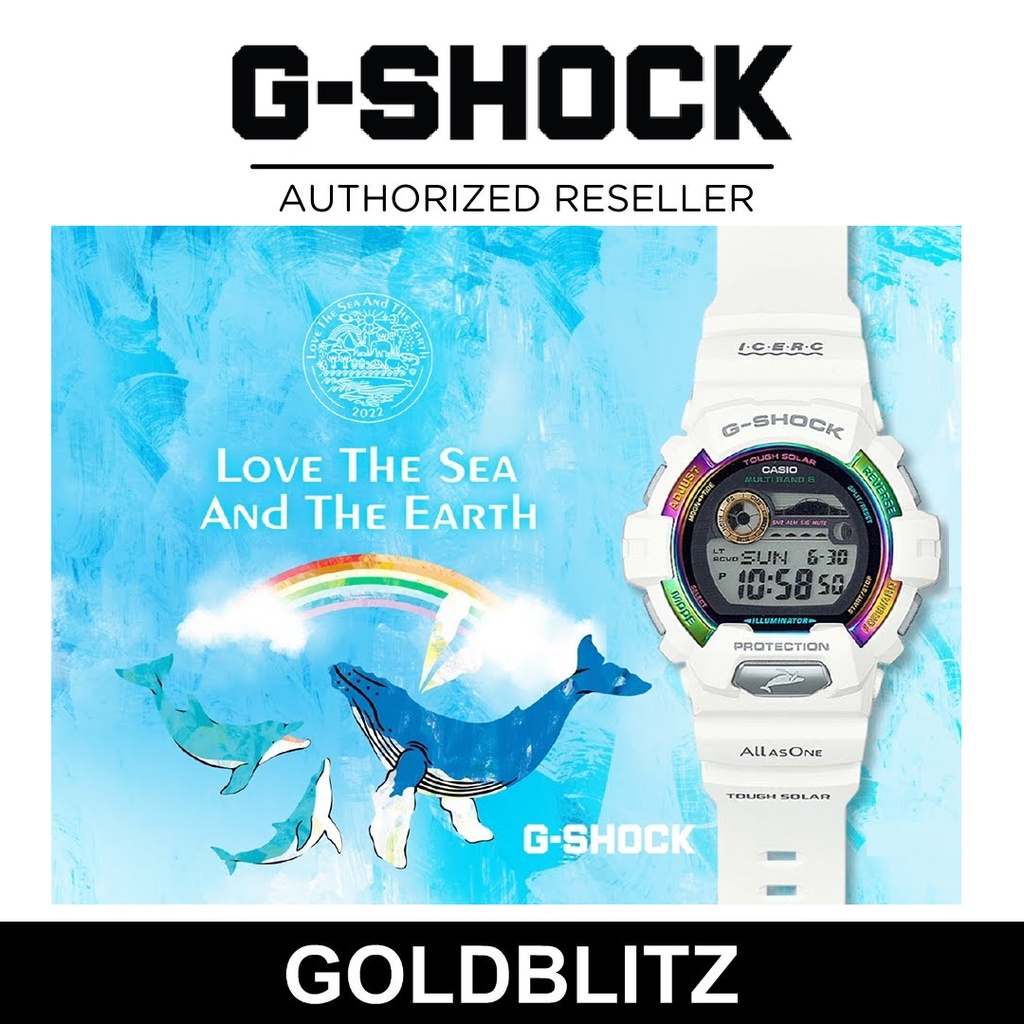 Casio G-Shock GWX-8904K-7JR I.C.E.R.C Limited Love The Sea And The