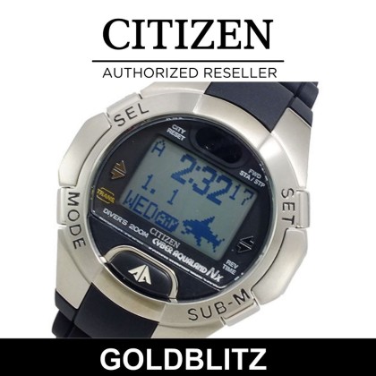 CITIZEN PROMASTER CYBER AQUALAND MG1000-10F Watch | Goldblitz Sdn Bhd
