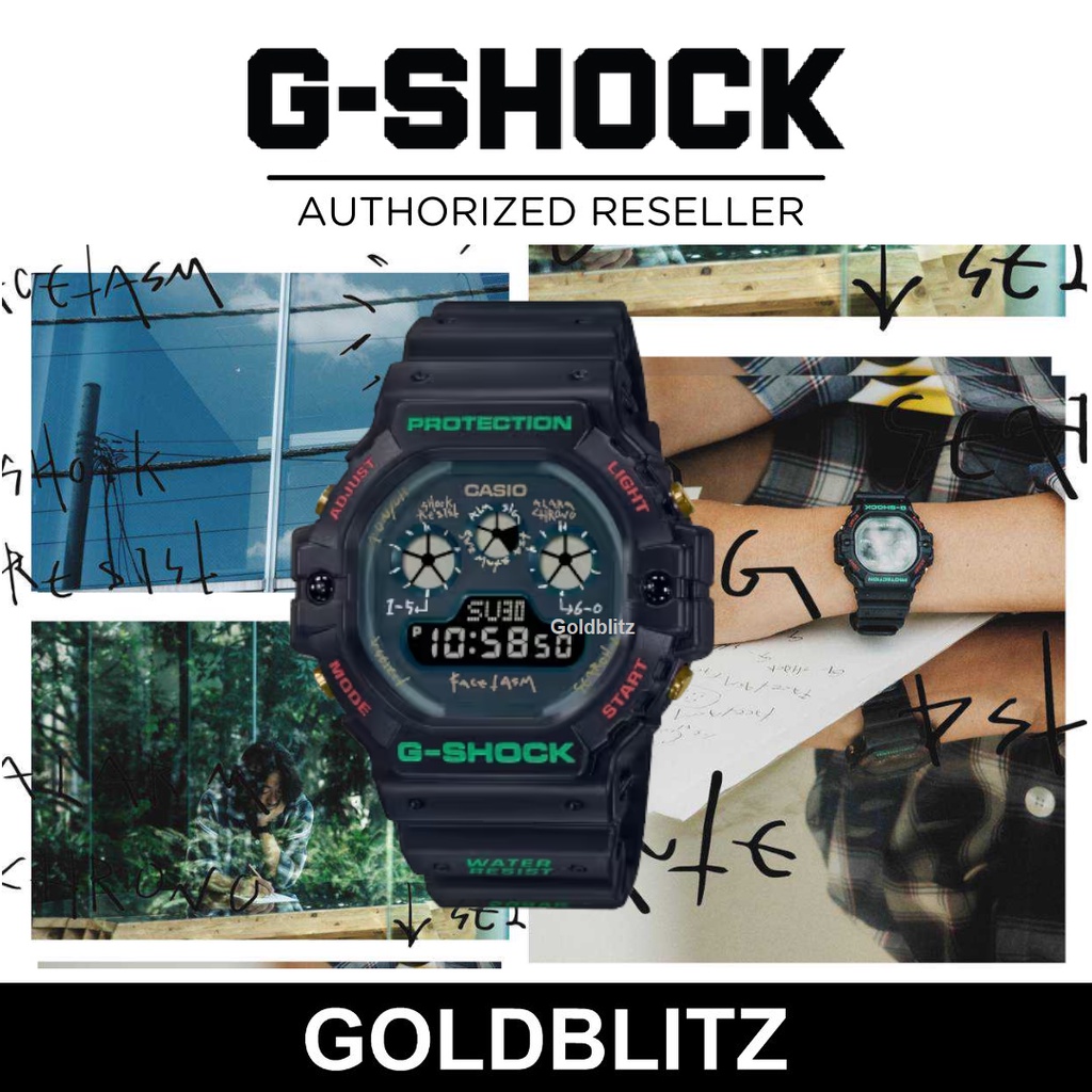 Casio G-Shock DW-5900FA-1 FACETASM Collaboration Limited Edition