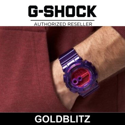 Casio G-Shock GD-100SC-6 Shocking Colors Purple GD100SC-6