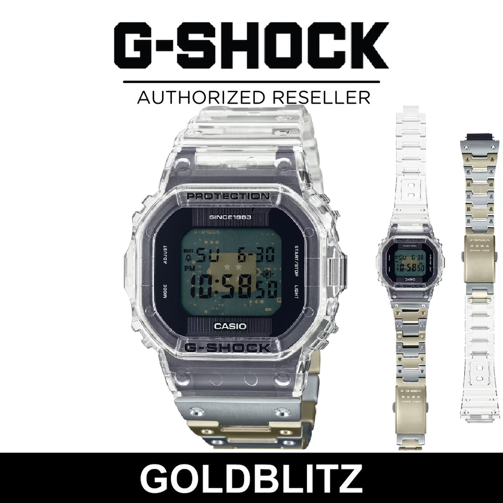 CASIO G-SHOCK 40th Anniversary CLEAR REMIX DWE-5640RX-7 Limited