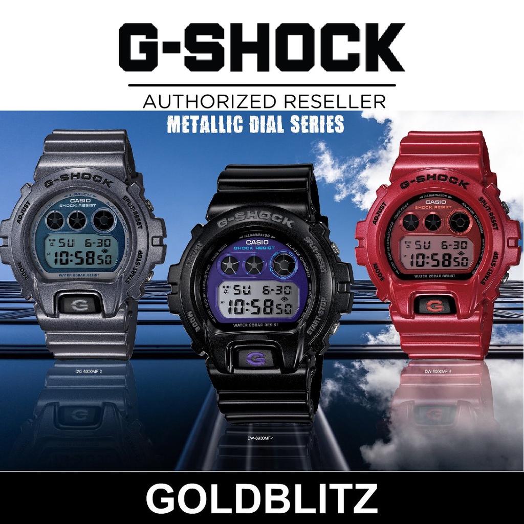 Casio G-Shock DW-6900MF-1 DW6900MF-1 DW-6900MF-2 DW6900MF-2