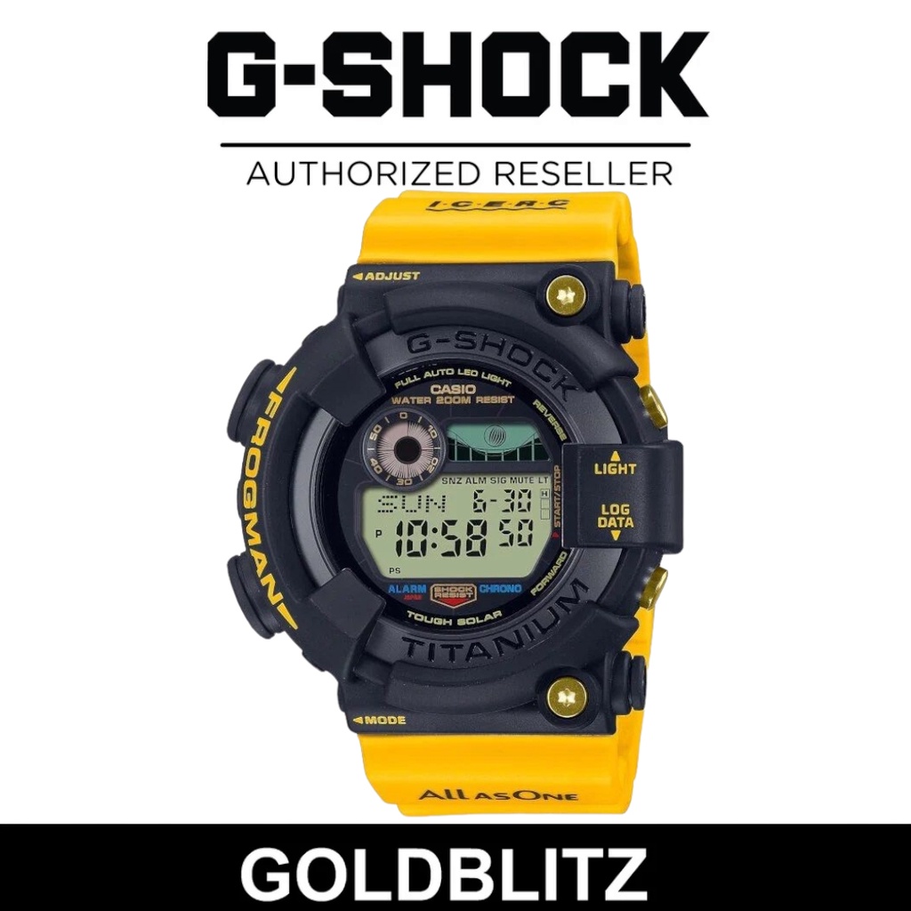 Casio G-Shock GW8200K-9 Frogman X I.C.E.R.C Love the Sea and the
