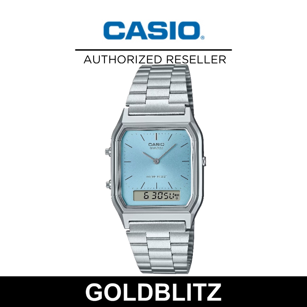 CASIO CLASSIC　 AQ-230A-2A2MQYJF AQ-230A-2A2MQY | Vintage Silver | CASIO CANADA