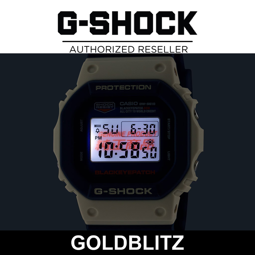 Casio G-Shock DW-5610BEP-2 Black Eye Patch DW-5610BEP DW5610BEP-2