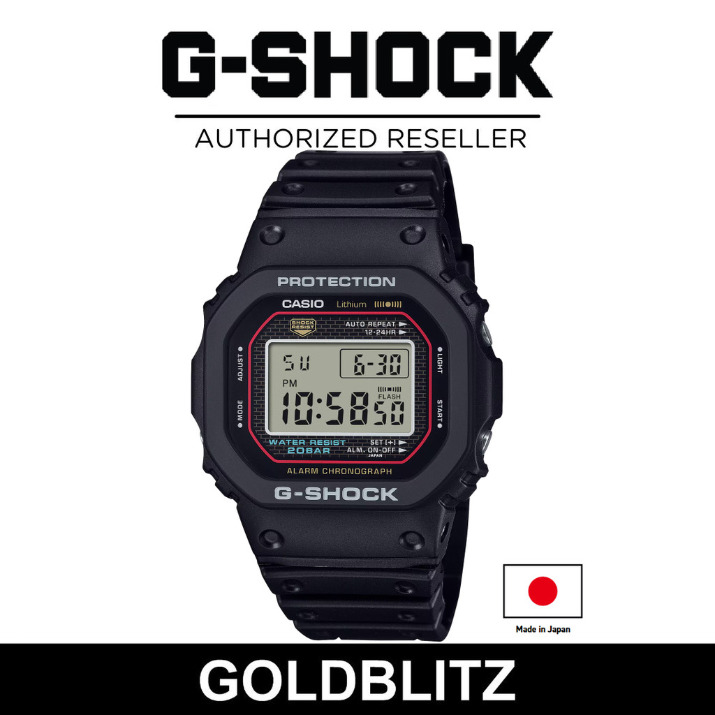 Casio G-Shock DW-5000R-1A Made in Japan Re-creating the original
