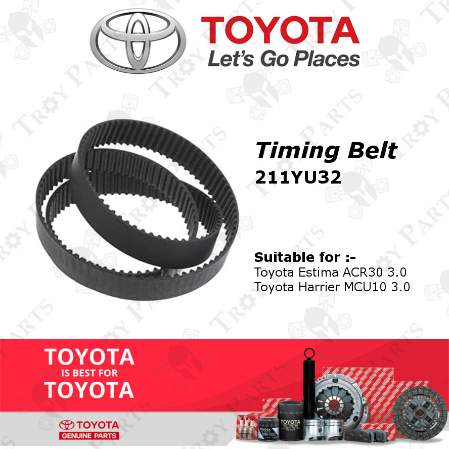 Toyota 100K Timing Belt Kit Set 13568-20020N for Toyota Alphard Estima ACR30 Harrier MCU10 MCU30 3.0