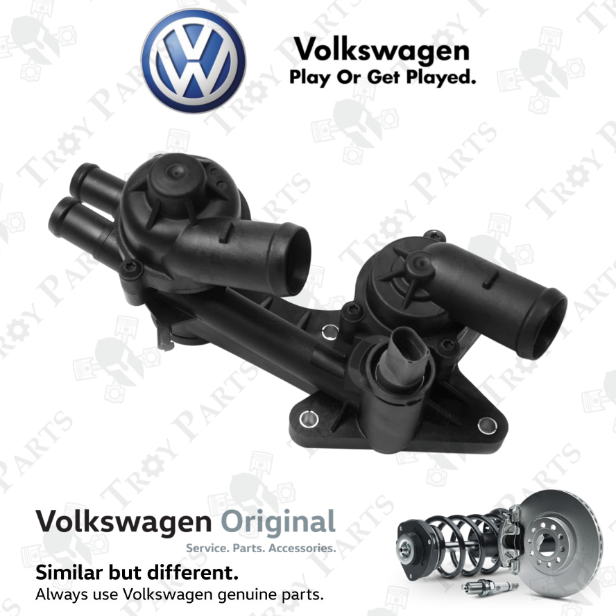 Original Volkswagen Radiator Coolant Thermostat Housing 03C121111AM for Polo Sedan 1.6 Vento EA111 J