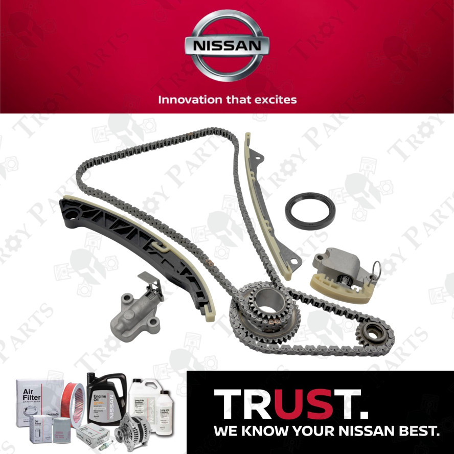 (9pc) Original Nissan Timing Chain Kit Set 13028-1KC4A for Serena Highway Star C27 2018-2023 S-Hybri