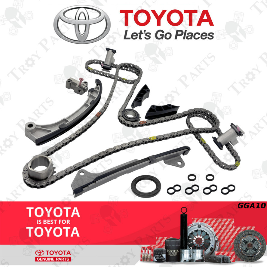 (19pc) Toyota Timing Chain Kit Set for Mark X MarkX Mark-X GGA10 Rav4 Rav 4 GSA33 GSA38 3.5 V6 2GR-F