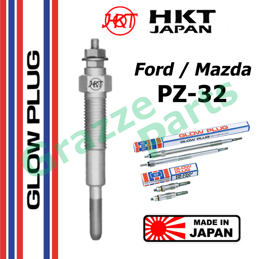 HKT 100% Made In Japan Heater Glow Plug PZ-32 / 1354-18-140A for