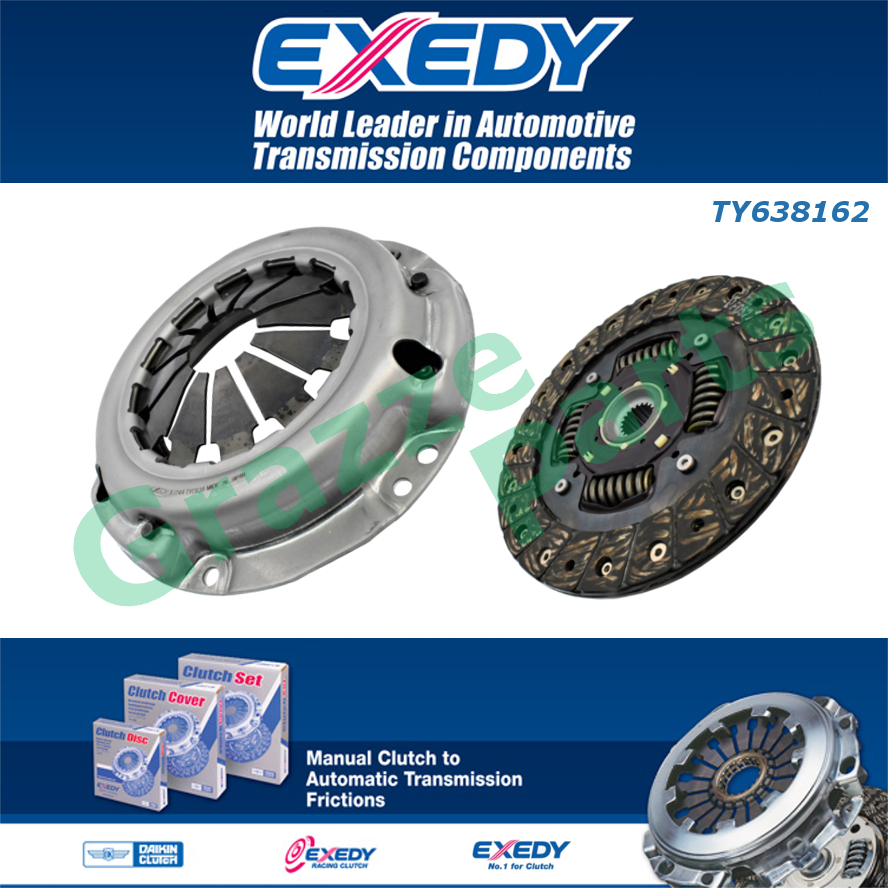 atu.z Exedy Daikin Clutch Kit Set TY638162 for Toyota Avanza 1.3 K3-VE