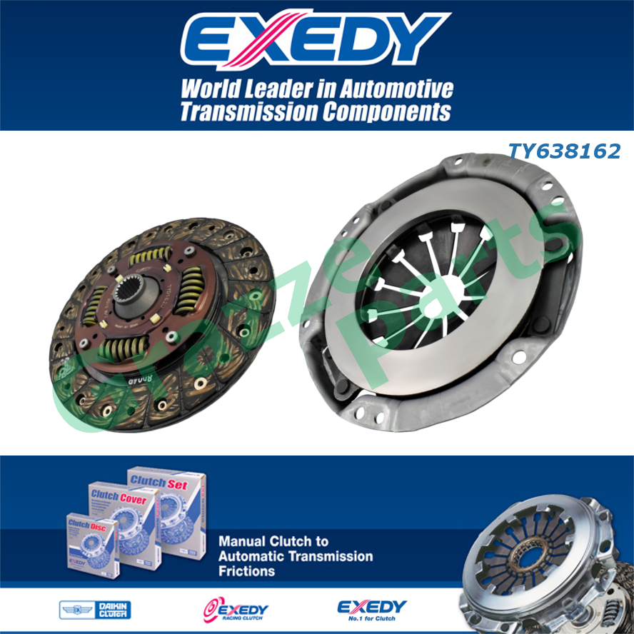 Exedy Daikin Clutch Kit Set TY638162 for Toyota Avanza 1.3 K3-VE