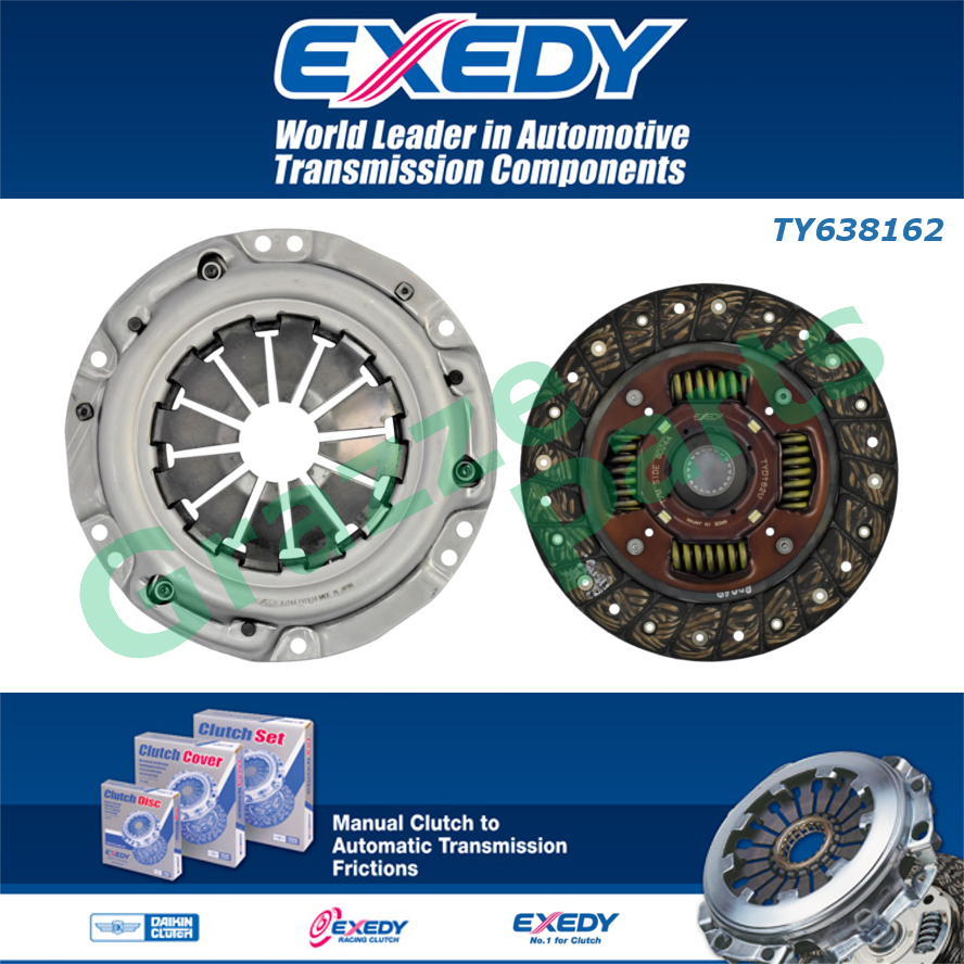 Exedy Daikin Clutch Kit Set TY638162 for Toyota Avanza 1.3 K3-VE