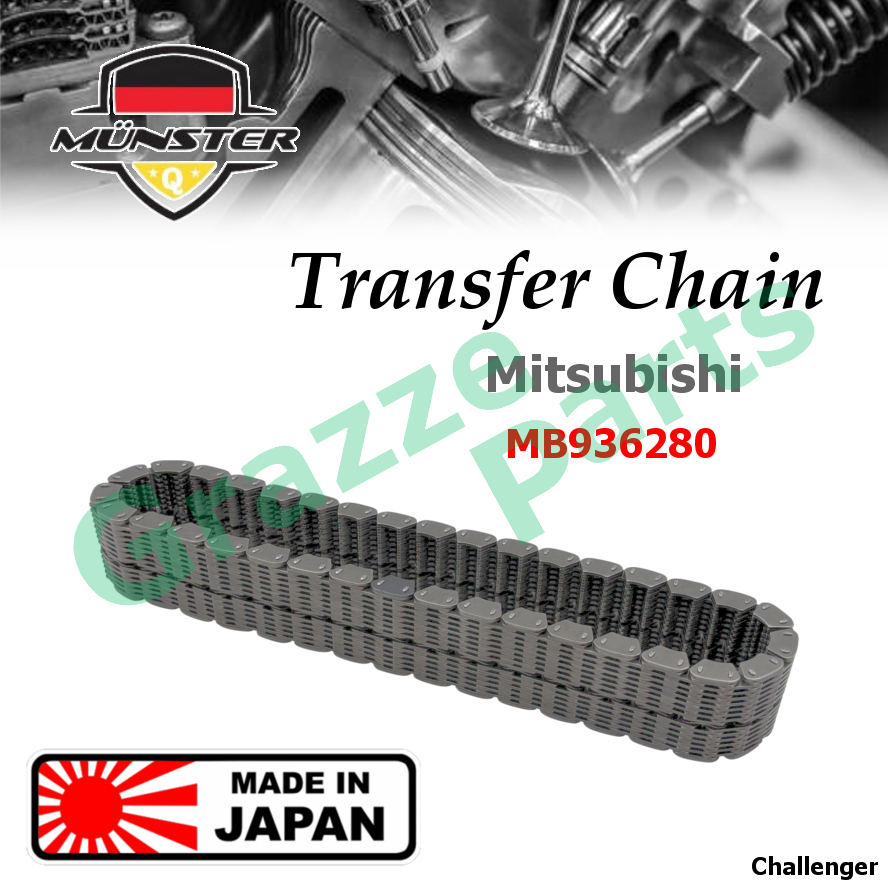 Münster Transfer Case Gearbox Chain Output Shaft Drive MB936280