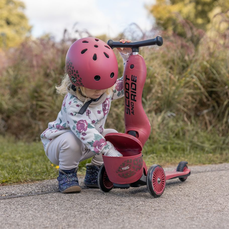 ♯２０ SCOOT　ABOUT４輪車 Scoot And Ride SR00820 Mocha Highwaykick 1 Push And Go