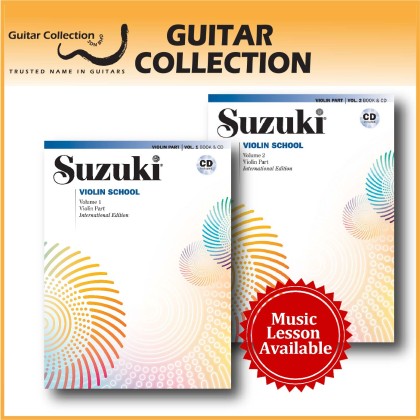 Suzuki Violin School Volume 1 & 2 | Trusted Name in Guitars | Guitar ...