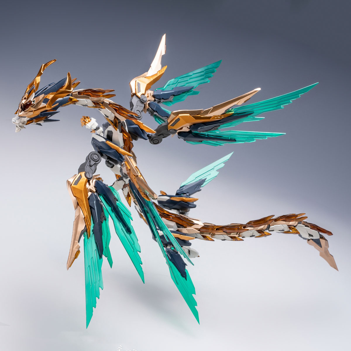 25CM) Huang Di Ying Long 元灵黄帝 应龙神装 - Model Kit (3rd Party