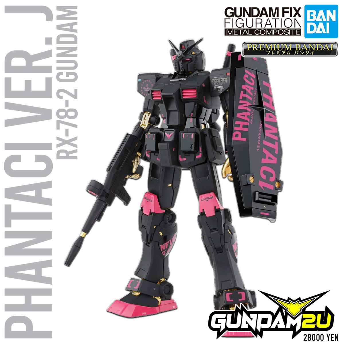 GFFMC Phantaci RX-78-2 Ver J | Gundam2u Malaysia