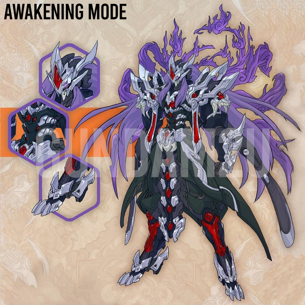 Blood Domain Demon Lord 血域魔君- Model Kit | Gundam2u Malaysia